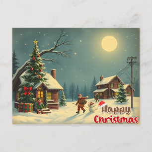 Cartes Pour Fêtes Annuelles Nous souhaitons un joyeux Noël - 006