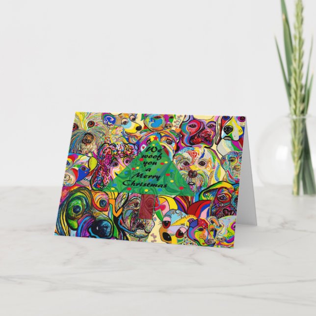 Cartes Pour Fêtes Annuelles Nous vous EMPRUNTONS un joyeux Noël (Devant)