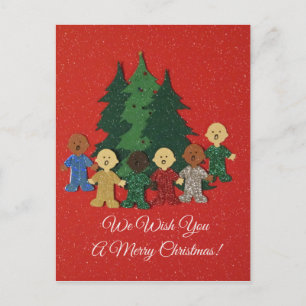 Cartes Pour Fêtes Annuelles Nous vous souhaitons un Joyeux Noël