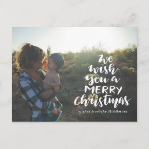 Cartes Pour Fêtes Annuelles Nous Vous Souhaitons Un Joyeux Noël Photo