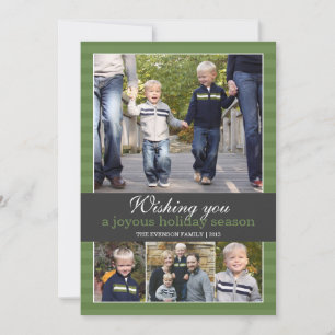 Cartes Pour Fêtes Annuelles Nous vous souhaitons une joyeuse saison des fêtes 