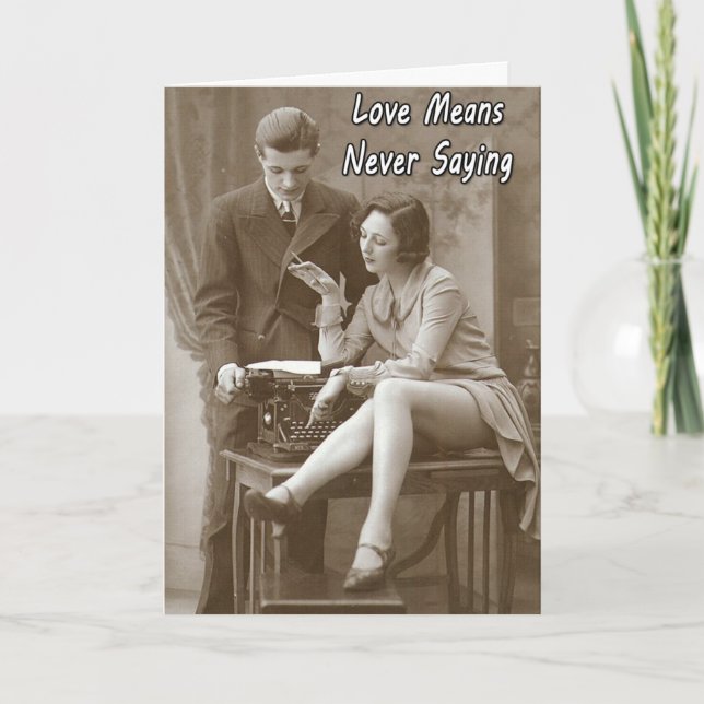 Cartes Pour Fêtes Annuelles Nous vraiment travaillions tard ! (Devant)