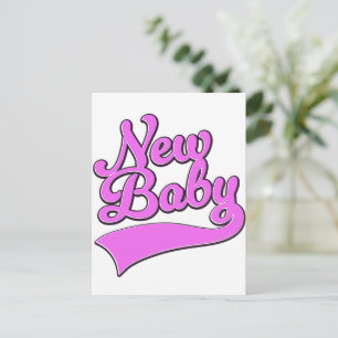 Cartes Pour Fêtes Annuelles Nouveau bébé