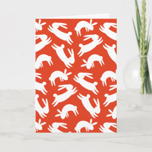 Cartes Pour Fêtes Annuelles Nouvel An chinois 2023 Lapin