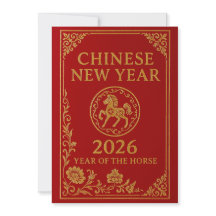 Nouvel An chinois 2026 - Année du Cheval