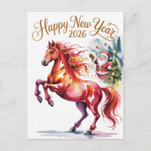 Cartes Pour Fêtes Annuelles Nouvel An chinois du Cheval 2026
