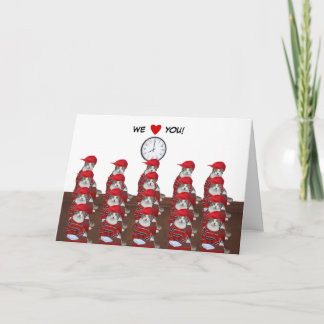 Cartes Pour Fêtes Annuelles Nouvel An, Des Visages Fraîches !