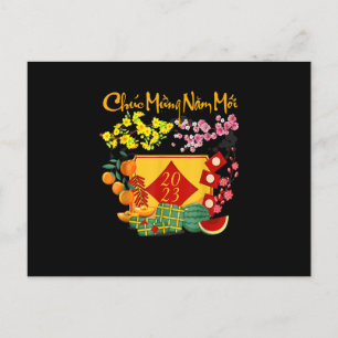 Cartes Pour Fêtes Annuelles Nouvel An lunaire vietnamien - Décoration Tet 2023