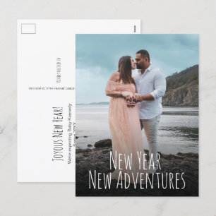 Cartes Pour Fêtes Annuelles Nouvel An moderne Nouvelles Aventures Maternité Ph