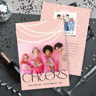 Cartes Pour Fêtes Annuelles Nouvel An Salutations Flammes Étincelantes Photo