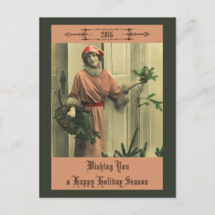 Cartes Pour Fêtes Annuelles Nouvel An victorien heureux