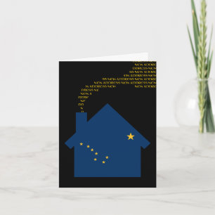 Cartes Pour Fêtes Annuelles nouvelle adresse de l'alaska