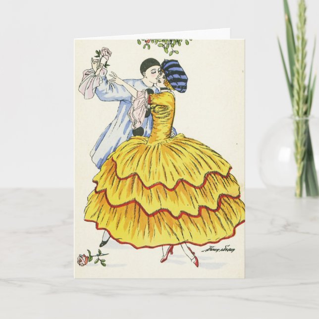 Cartes Pour Fêtes Annuelles Nouvelle année française (Devant)