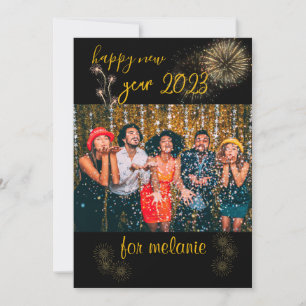 Cartes Pour Fêtes Annuelles nouvelle année heureuse