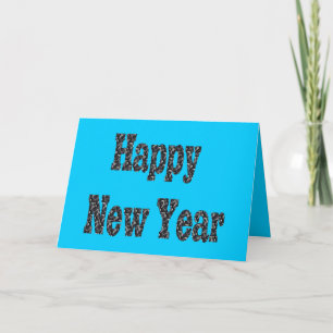 Cartes Pour Fêtes Annuelles nouvelle année heureuse
