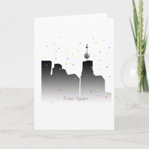 Cartes Pour Fêtes Annuelles nouvelles années de Times Square