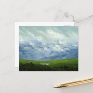 Cartes Pour Fêtes Annuelles Nuages de dérive par Caspar David Friedrich