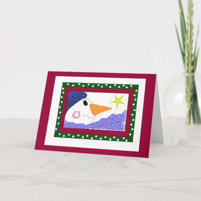 Cartes Pour Fêtes Annuelles Nuit glaciale (Devant)