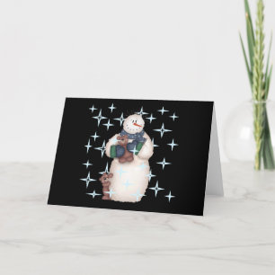 Cartes Pour Fêtes Annuelles Nuit Starry