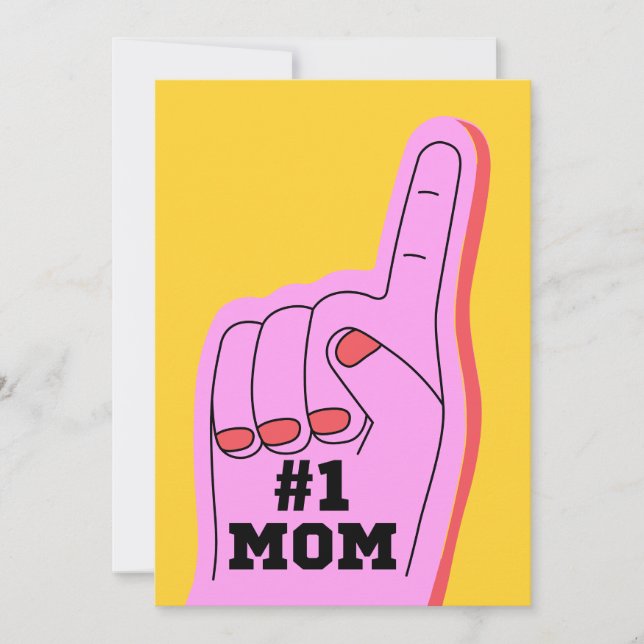 CARTES POUR FÊTES ANNUELLES NUMÉRO 1 MOM (Devant)