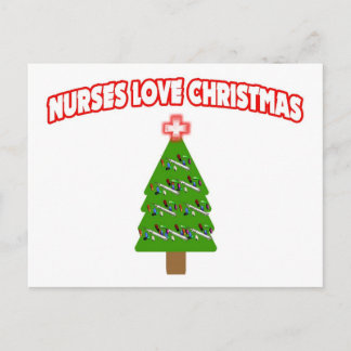 Cartes Pour Fêtes Annuelles Nurses Love Christmas