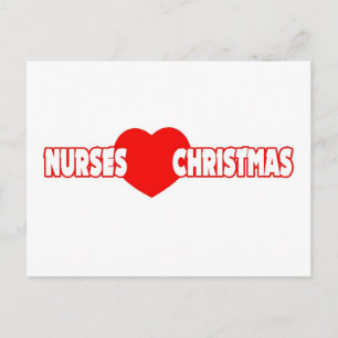 Cartes Pour Fêtes Annuelles Nurses Love Christmas