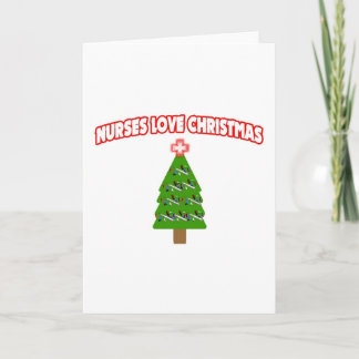 Cartes Pour Fêtes Annuelles Nurses Love Christmas