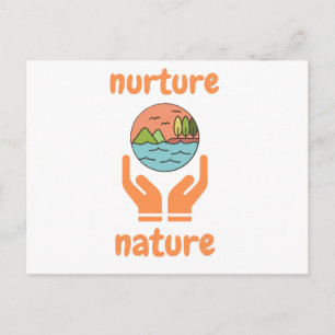 Cartes Pour Fêtes Annuelles Nurture de la nature, citations de vie 