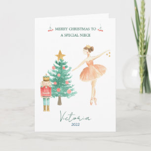 Cartes Pour Fêtes Annuelles Nutcracker Ballet Images Niece Noël