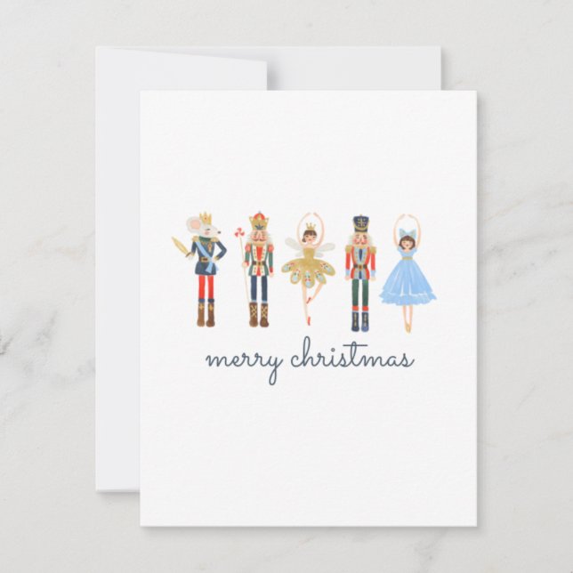 Cartes Pour Fêtes Annuelles  Nutcracker Christmas Cards (Devant)