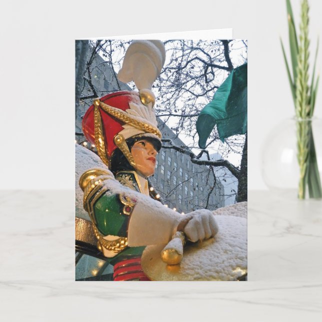 Cartes Pour Fêtes Annuelles Nutcracker de neige (Devant)