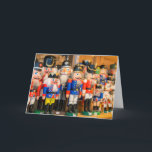 Cartes Pour Fêtes Annuelles Nutcrackers en bois<br><div class="desc">Cavaliers en bois,  marché de Noël,  Mayence,  Allemagne| Jim Engelbrecht / DanitaDelimont.com| UE10 JEN0633</div>