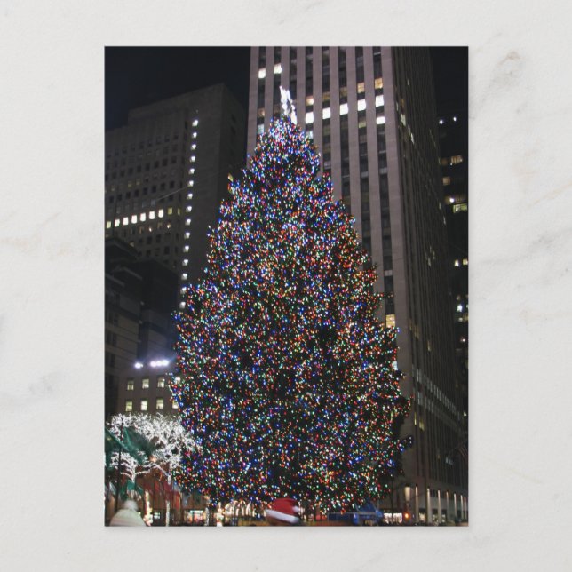 Cartes Pour Fêtes Annuelles NYC Xmas (Devant)
