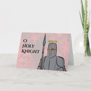 Cartes Pour Fêtes Annuelles O Holy Knight
