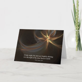 Cartes Pour Fêtes Annuelles O Holy Night