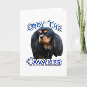 Cartes Pour Fêtes Annuelles Obéissez au Cavalier
