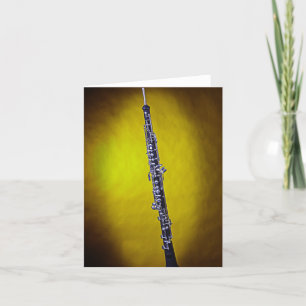 Cartes Pour Fêtes Annuelles Oboe Image Greeting Card Made to Customize