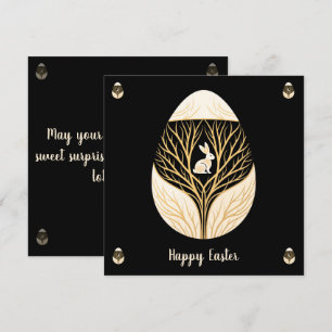 Cartes Pour Fêtes Annuelles œuf de Pâques décoratif