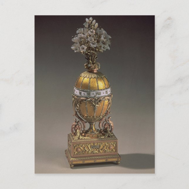 Cartes Pour Fêtes Annuelles Oeuf de Pâques sous forme de vase (Devant)