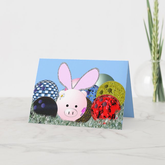 Cartes Pour Fêtes Annuelles Oeufs de pâques ? (Devant)
