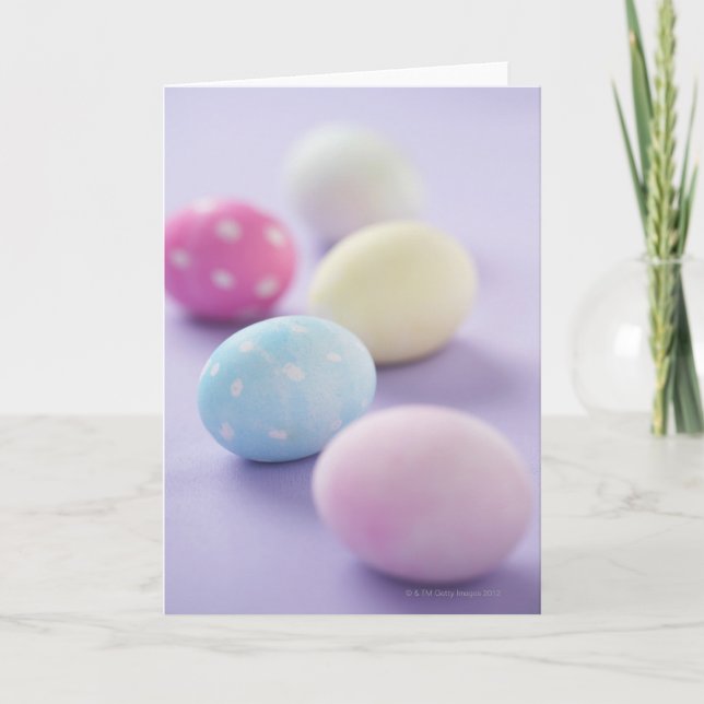 Cartes Pour Fêtes Annuelles Oeufs de pâques (Devant)