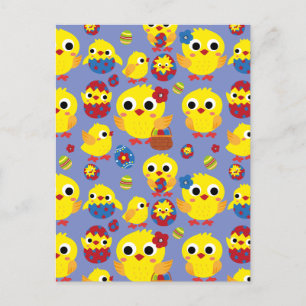 Cartes Pour Fêtes Annuelles Œufs de Pâques à éclore Rétro