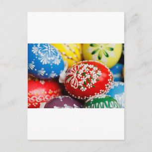 Cartes Pour Fêtes Annuelles Œufs de Pâques Motif de vacances coloré Art du pri