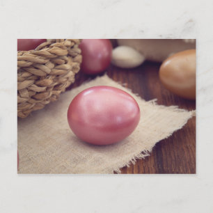 Cartes Pour Fêtes Annuelles Œufs de Pâques peints au pastel