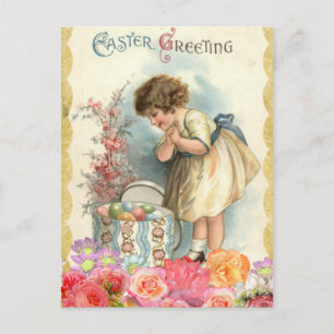 Cartes Pour Fêtes Annuelles oeufs de pâques victoriens