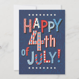 Cartes Pour Fêtes Annuelles Œuvre d'art du 14 juillet Célébration patriotique