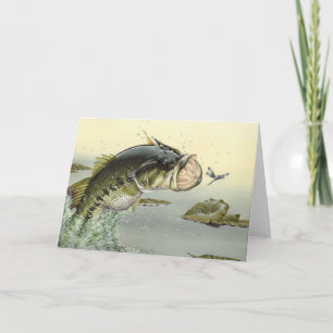 Cartes Pour Fêtes Annuelles Oeuvres d'art gagnantes pour enfants : basse à gra