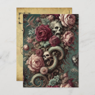 Cartes Pour Fêtes Annuelles Of Bone & Vine - Gothique Victorien