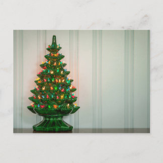 Cartes Pour Fêtes Annuelles Oh arbre de Noël moderne de la moitié du siècle !