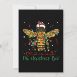 Cartes Pour Fêtes Annuelles Oh Christmas Bee   Oh Christmas Bee